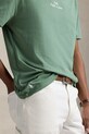 Хлопковая футболка Polo Ralph Lauren зелёный 710936585