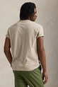 Pamučna majica Polo Ralph Lauren 710936585 bež SS25