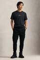 Îmbrăcăminte Polo Ralph Lauren tricou din bumbac 710936585 negru