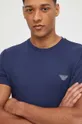 mornarsko plava Pamučna majica Emporio Armani Underwear Muški