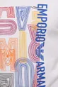 λευκό Βαμβακερό lounge t-shirt Emporio Armani Underwear