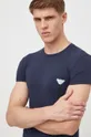 granatowy Emporio Armani Underwear t-shirt lounge