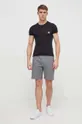 Emporio Armani Underwear t-shirt lounge 111035.4R512 czarny AW21