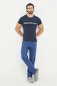 mornarsko modra Majica lounge Emporio Armani Underwear Moški