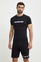 Emporio Armani Underwear t-shirt bawełniany lounge czarny 111035.4R517
