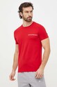 Emporio Armani Underwear t-shirt lounge 2-pack z elastanem czerwony 111267.4R717