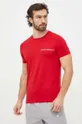 crvena Homewear majica kratkih rukava Emporio Armani Underwear 2-pack Muški