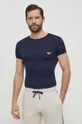 Homewear majica kratkih rukava Emporio Armani Underwear 2-pack bež