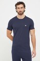 Футболка лаунж Emporio Armani Underwear regular тёмно-синий 111890.4R717