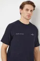 Aeronautica Militare t-shirt in cotone blu navy