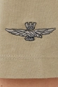 зелений Бавовняна футболка Aeronautica Militare