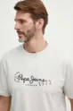 szary Pepe Jeans t-shirt CAMILLE
