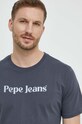 Хлопковая футболка Pepe Jeans CLIFTON серый PM509374