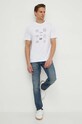 Хлопковая футболка Pepe Jeans CHAY PM509375 белый SS24