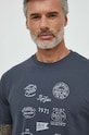 Pepe Jeans t-shirt bawełniany CHAY szary PM509375