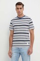 Îmbrăcăminte Pepe Jeans tricou din bumbac CABO PM509380 bleumarin