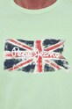 Pepe Jeans t-shirt bawełniany Clag PM509384 zielony