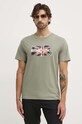 Pepe Jeans t-shirt bawełniany Clag zielony PM509384
