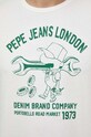 Bavlněné tričko Pepe Jeans CEDRIC bílá PM509389