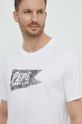 Pepe Jeans t-shirt bawełniany SINGLE CARDIFF biały PM509401