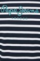 Pepe Jeans pamut póló PM509407 sötétkék