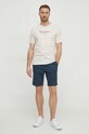 Хлопковая футболка Pepe Jeans STRIPED EGGO PM509407 бежевый SS25