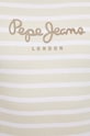 Хлопковая футболка Pepe Jeans STRIPED EGGO PM509407 бежевый