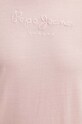 Pepe Jeans t-shirt bawełniany EMB EGGO PM509418 różowy