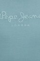 Хлопковая футболка Pepe Jeans EMB EGGO PM509418 голубой