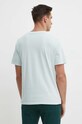 Odzież Pepe Jeans t-shirt bawełniany EMB EGGO PM509418 turkusowy
