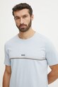 BOSS t-shirt lounge niebieski 50515395