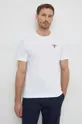 biały Aeronautica Militare t-shirt bawełniany Męski