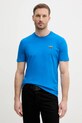 Aeronautica Militare t-shirt in cotone applique violetto TS1580J372