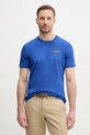 Bavlnené tričko Aeronautica Militare nášivka modrá TS1580J372