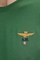 Aeronautica Militare tricou din bumbac TS1580J372 verde