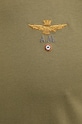 Хлопковая футболка Aeronautica Militare TS1580J372 зелёный