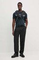 Aeronautica Militare tricou din bumbac TS1942J538 bleumarin SS25
