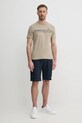 Aeronautica Militare t-shirt in cotone TS1942J538 beige SS25