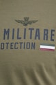 Aeronautica Militare tricou din bumbac TS1942J538 verde
