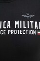 Aeronautica Militare t-shirt bawełniany TS1942J538 czarny