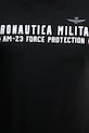 Aeronautica Militare t-shirt in cotone TS1942J538 nero