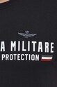 Бавовняна футболка Aeronautica Militare TS1942J538 чорний