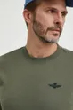 zelená Bavlnené tričko Aeronautica Militare