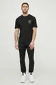 Bavlnené tričko Aeronautica Militare čierna