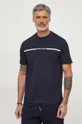 blu navy Armani Exchange t-shirt in cotone Uomo