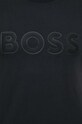 Boss Green pamut póló 50512866 fekete