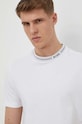 Βαμβακερό μπλουζάκι Boss Green κανονικό λευκό 50512867