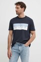 BOSS Green t-shirt granatowy 50512998