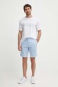 BOSS Green t-shirt 50512999 biały SS24