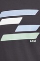 BOSS Green t-shirt bawełniany szary 50513005